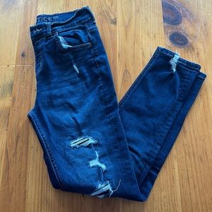 Girls Justice Ripped Jeans